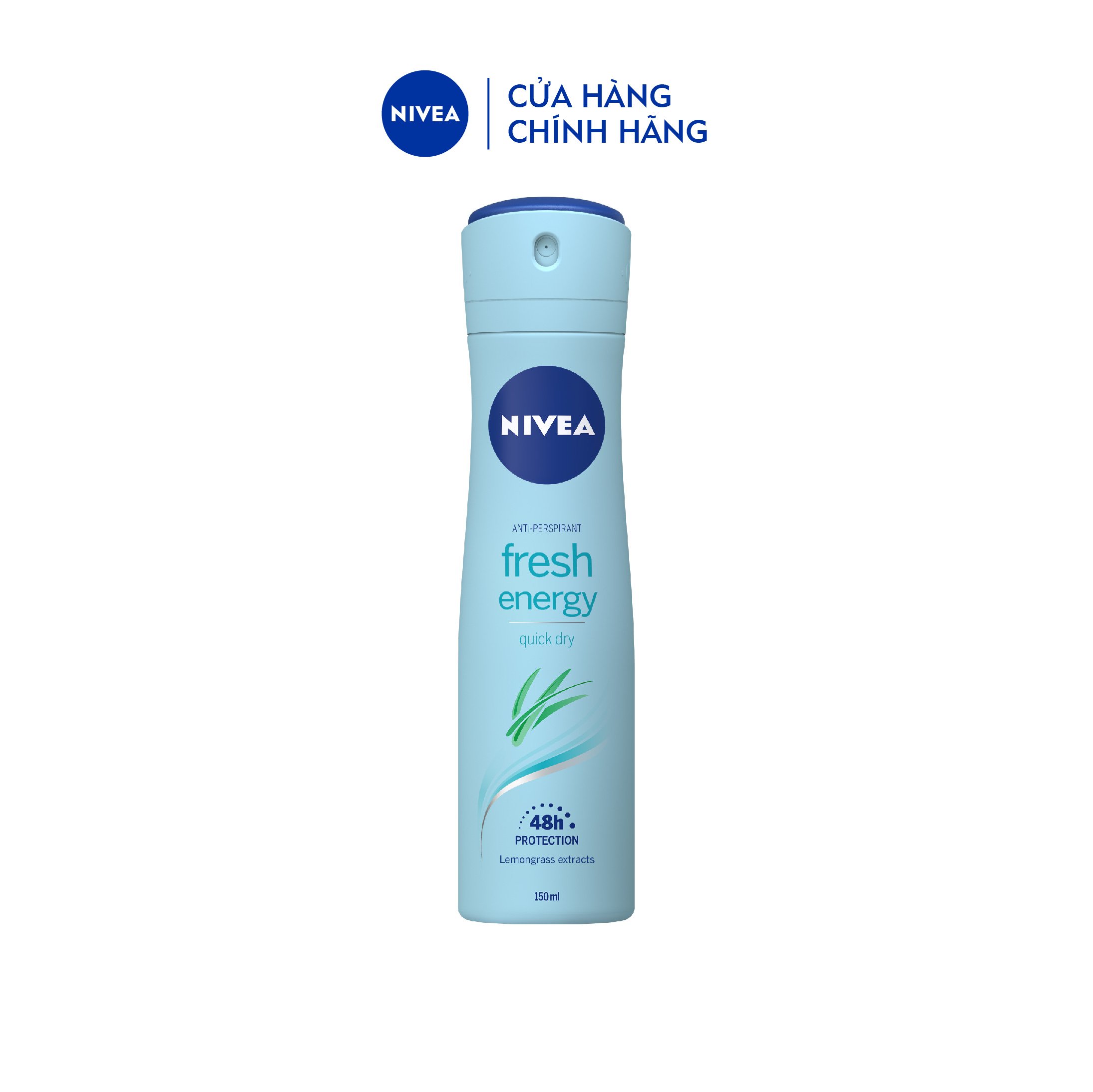 Xịt Ngăn Mùi NIVEA Tươi Mát Sức Sống (150 Ml) - 83750