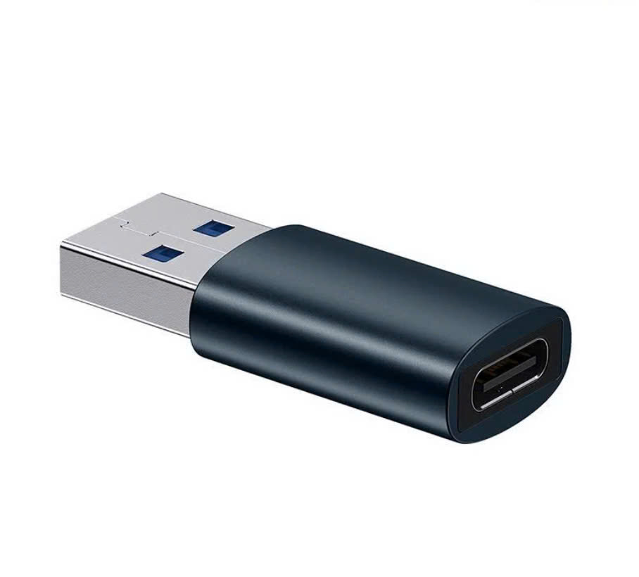 Đầu Chuyển USB Sang Type C tốc độ cao Baseus Ingenuity Series Mini OTG Gen2 (USB-A 3.1 Full Size to Type C, 10Gbps High speed OTG, PD Fast charge Support) [hàng chính hãng