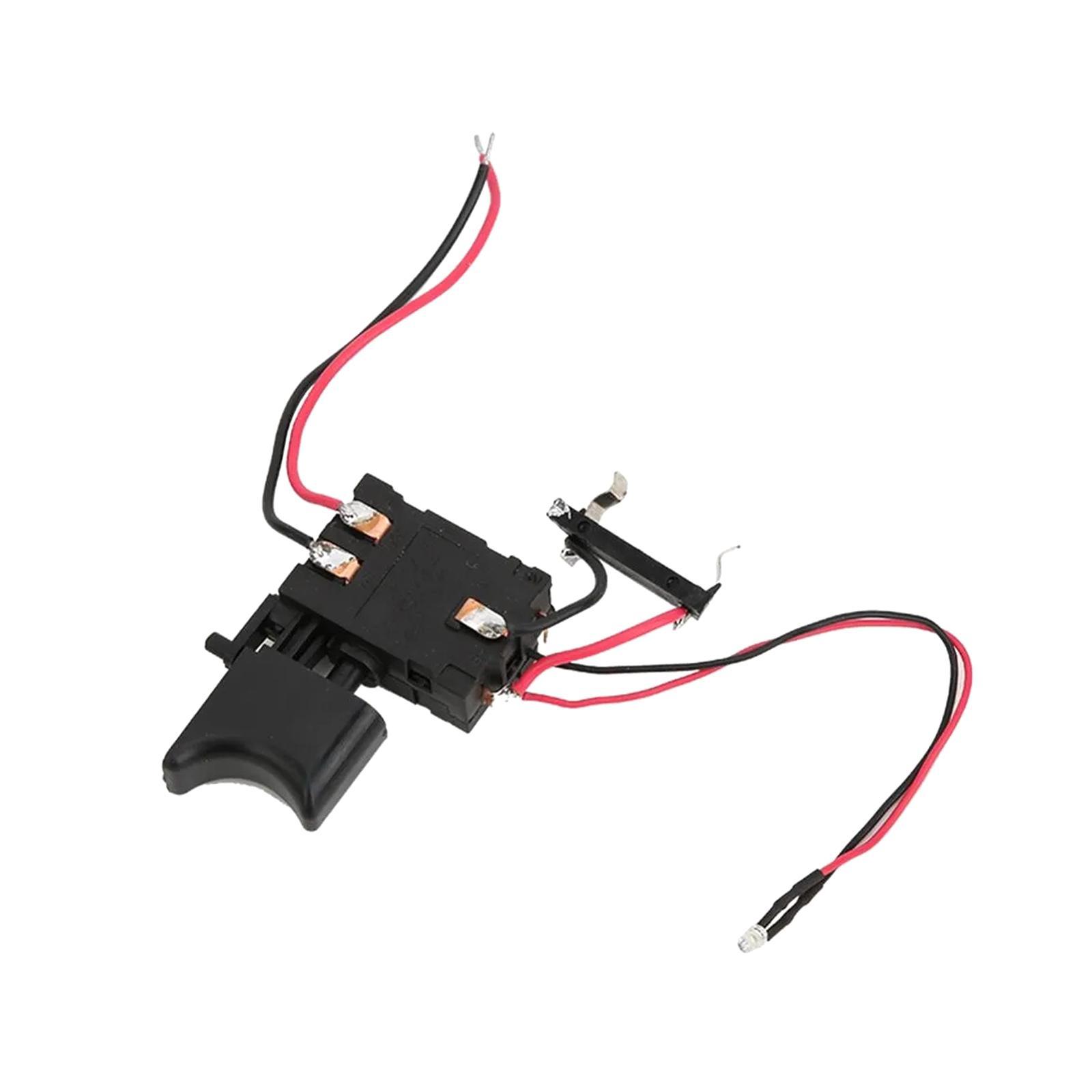 Cordless Drill Speed Control Switch Forward Backward Control Switch Electrical Power Tool Replacement Part Electric Drill Switch Accessories