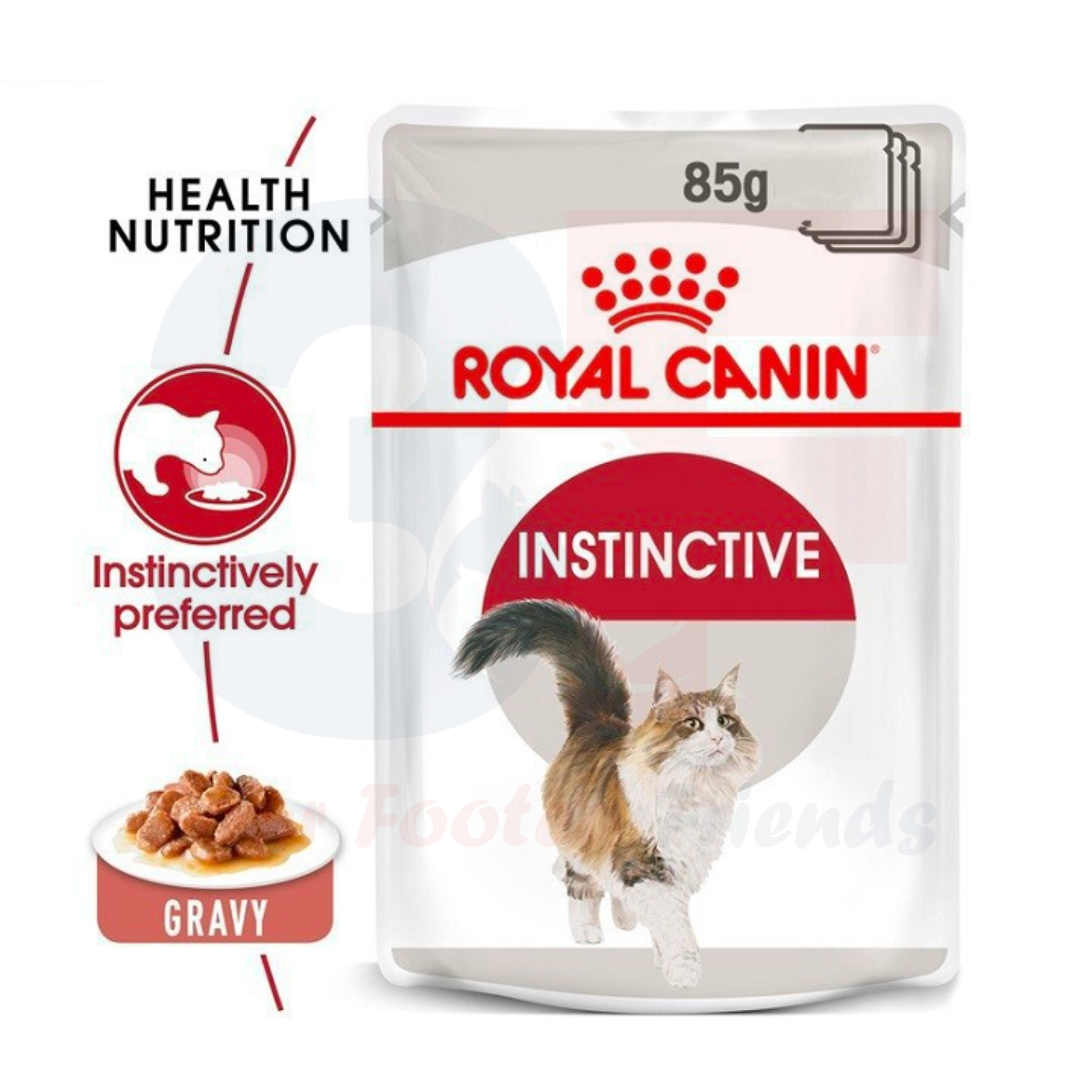 Pate Thức Ăn Ướt Dành Cho Mèo Trưởng Thành Royal Canin Instinctive - Gói 85g