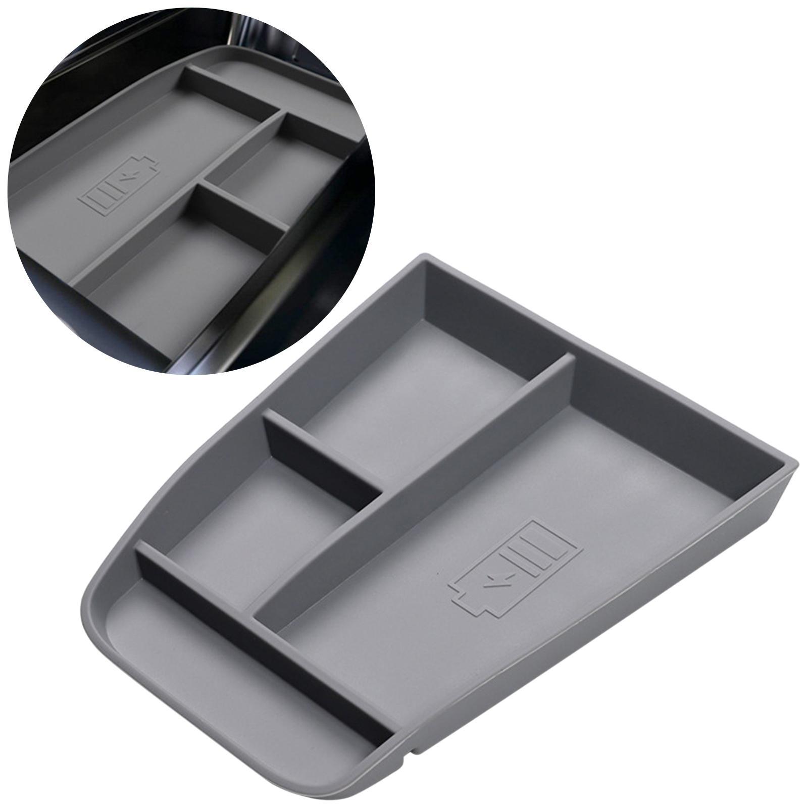 2Pcs Center Console Organizer Tray Fit for Ford Mustang Mach E 2021 2022