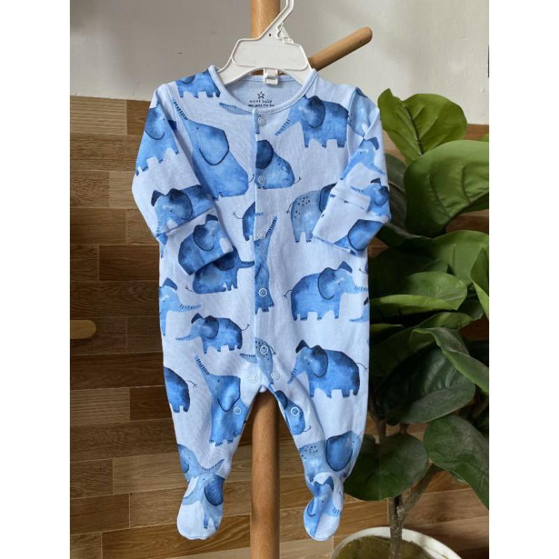 Body Trẻ Em Sleep Suit Dài Liền Vớ