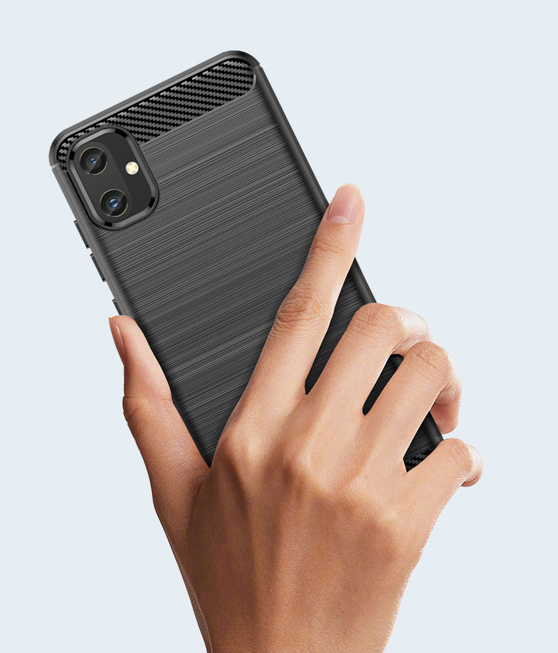 Ốp lưng chống sốc vân kim loại cho Samsung Galaxy A05 hiệu Likgus  - Hàng nhập khẩu