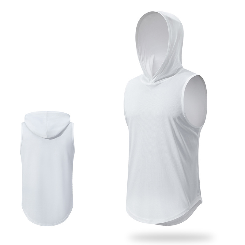 Áo ba lỗ có nón tanktop tập gym , chạy bộ bóng rổ thể thao đa năng Cleacco BX002 , chất vải Mè polyester cực nhanh khô , thoáng khí Bảo Hành 12 tháng - Boro Sport