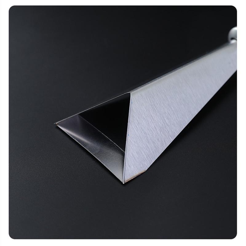 Dao Tam Giác Bằng Thép Không Gỉ Chống Trượt Cắt Trái Cây Rau Củ Tiện Dụng
