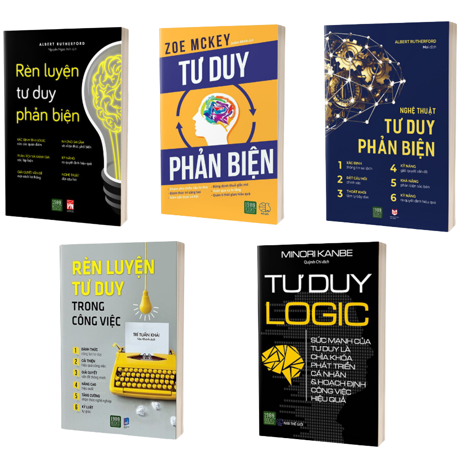 Combo 5 Cuốn: Rèn Luyện Tư Duy - Làm Chủ Sự Nghiệp