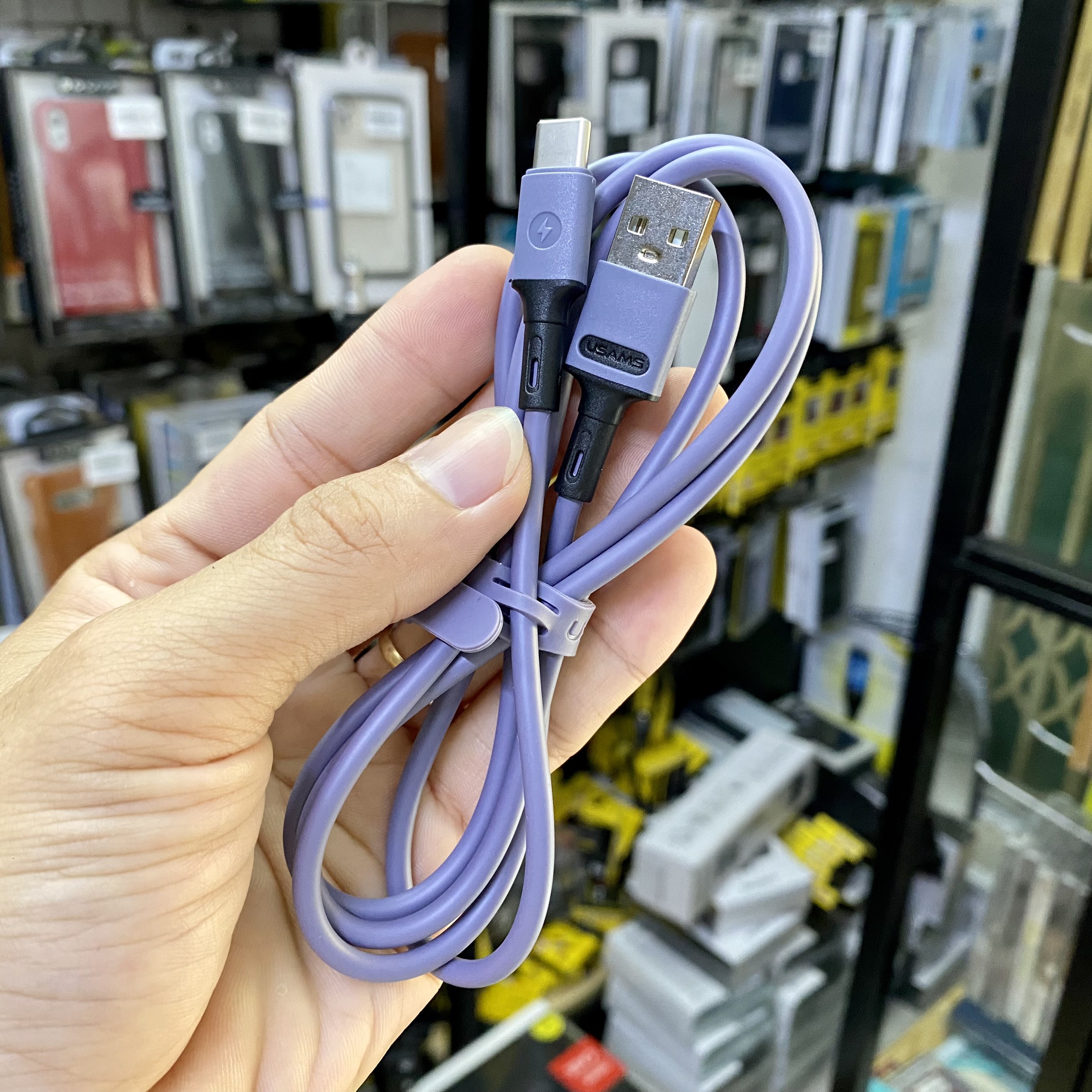 Cáp sạc Micro Usams U52 US-SJ436 (Sạc & Data Cable) - Hàng chính hãng