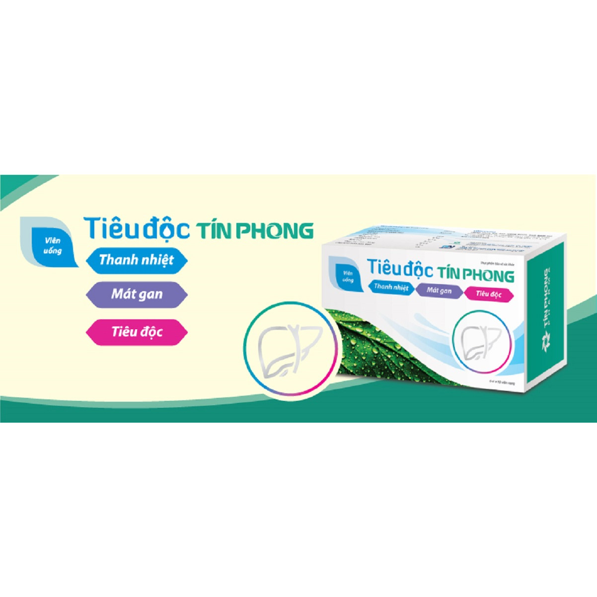 Viên Uống Tiêu Độc Tín Phong - Thanh nhiệt, mát gan, tiêu độc - Hộp 50 viên nang