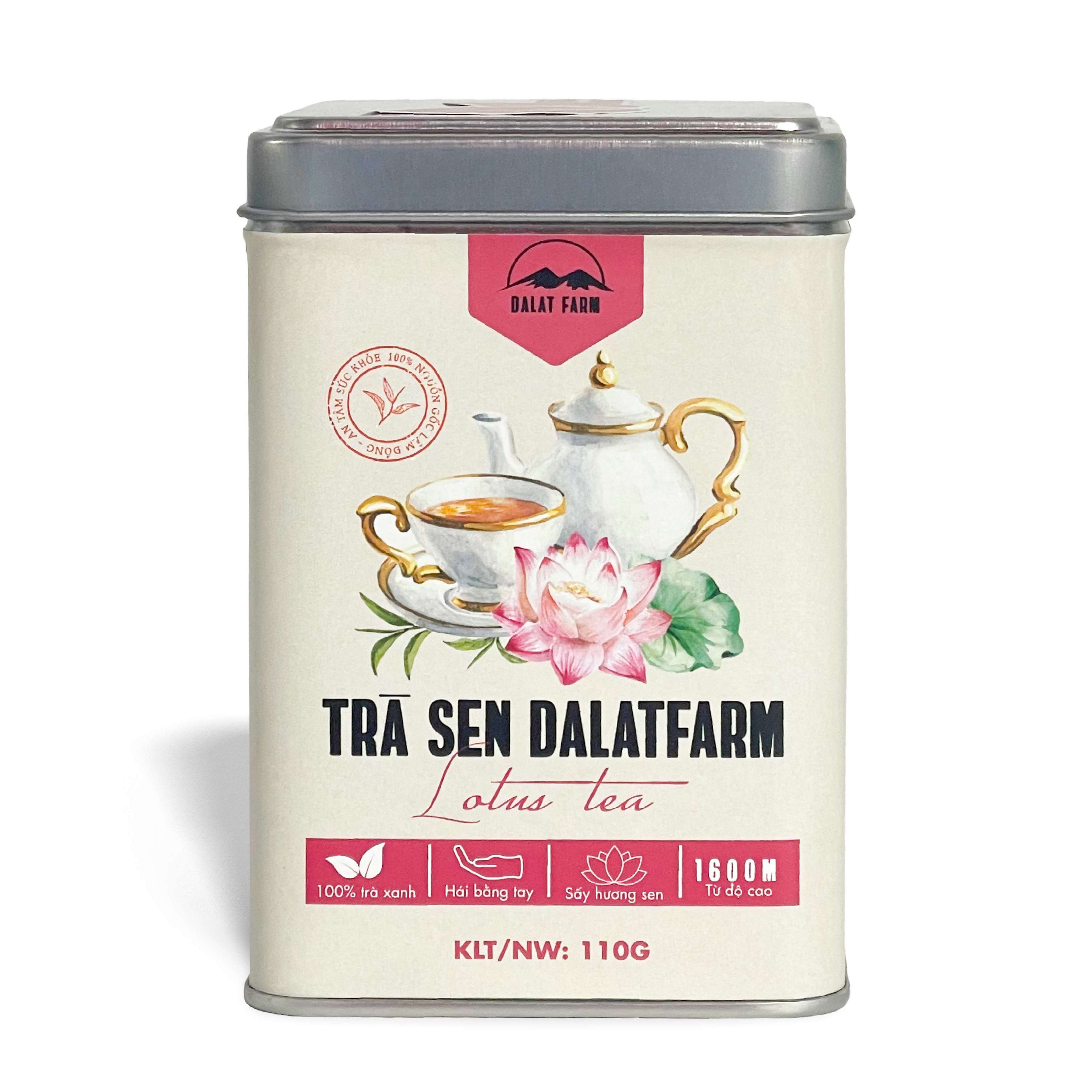 Trà Sen Dalatfarm - Hộp 110Gr