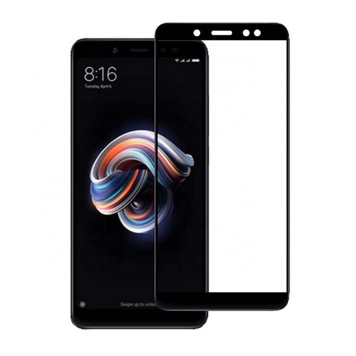 Miếng dán kính cường lực full màn hình 111D cho Xiaomi Redmi Note 5 / 5 Pro hiệu HOTCASE - Hàng nhập khẩu