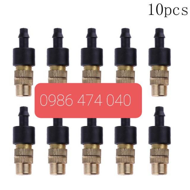 10 Đầu Phun Sương Bằng Đồng tưới cây tưới lan