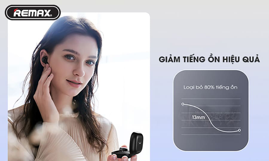 Tai nghe True Wireless Remax TWS12 - Hàng chính hãng