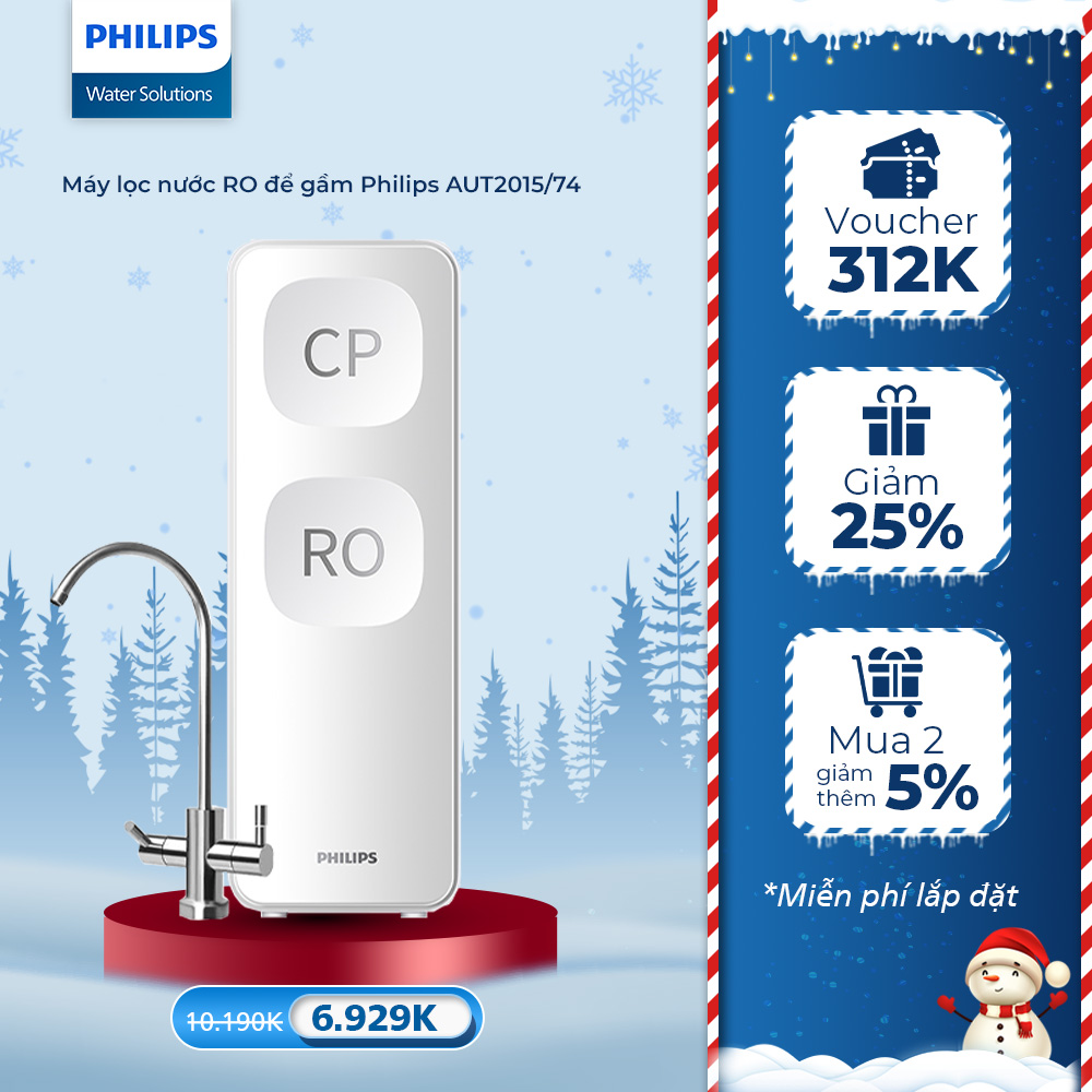 Máy lọc nước RO Philips AUT2015 - Hàng chính hãng