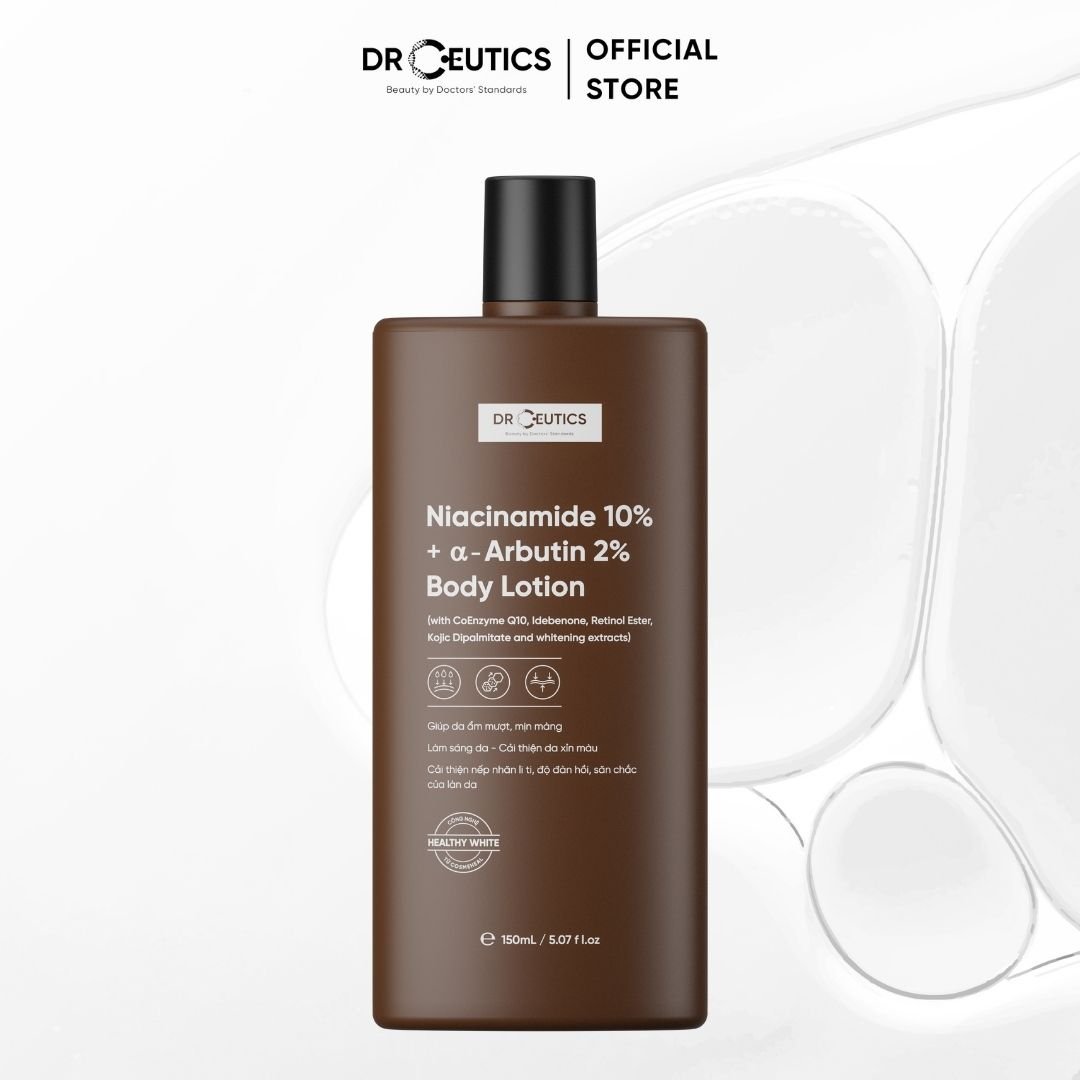 Sữa Dưỡng Thể Trắng Da DrCeutics Body Lotion Healthy White