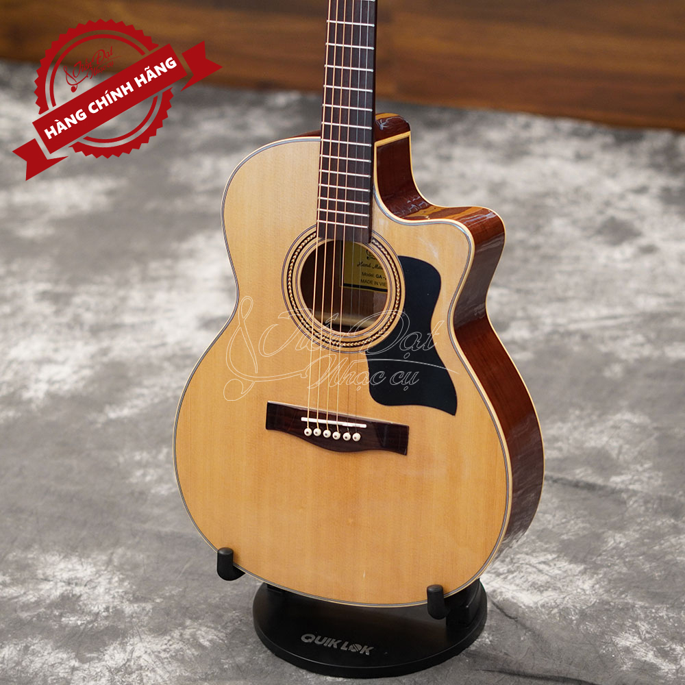 Đàn Guitar Acoustic Việt Nam GA-20HL Mặt Gỗ Thông Nguyên Tấm Cao Cấp