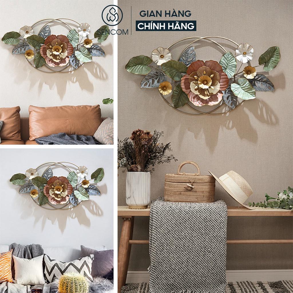 Tranh sắt treo tường nghệ thuật SENCOM đồ vật decor trang trí nhà cửa mã 2150