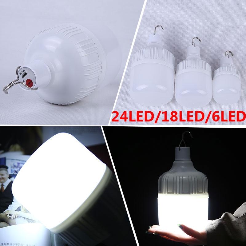 Đèn Led Cắm Trại Sử Dụng Năng Lượng Mặt Trời Sạc Usb