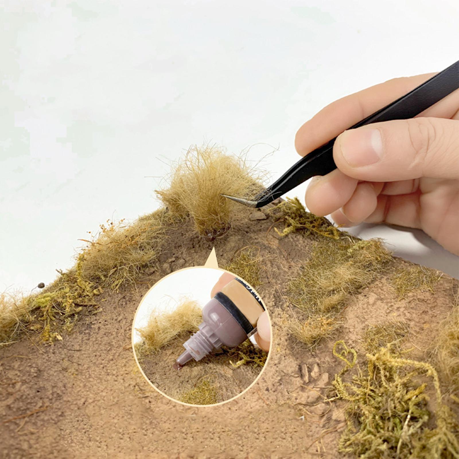 Simulation Miniature Grass Resin for 1/72 Building Model Miniature Scenery