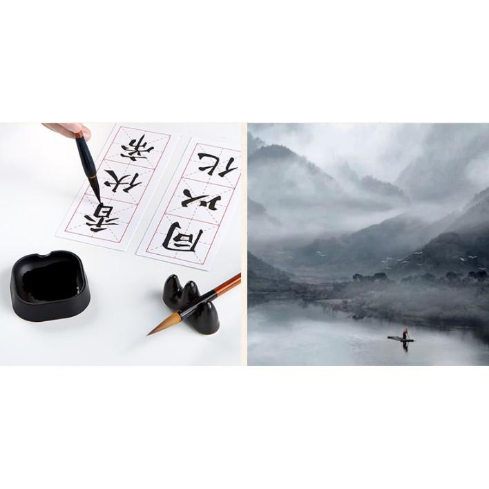 Bút Lông Viết Thư Pháp, Vẽ Calligraphy, Kanji, Hán Tự, Chữ Nho, Chữ Hàn Baoke S36 - S37