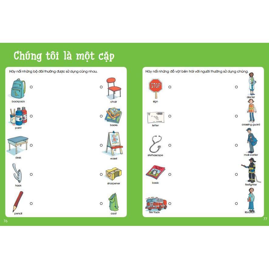 Sách Big Fun Activitity Books Kindergarten, Sẵn sàng cho bé tới trường