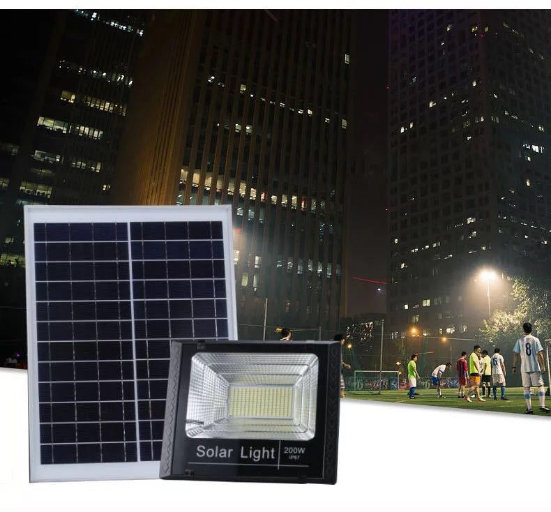Đèn led năng lượng mặt trời 200W IP67-hàng chính hãng