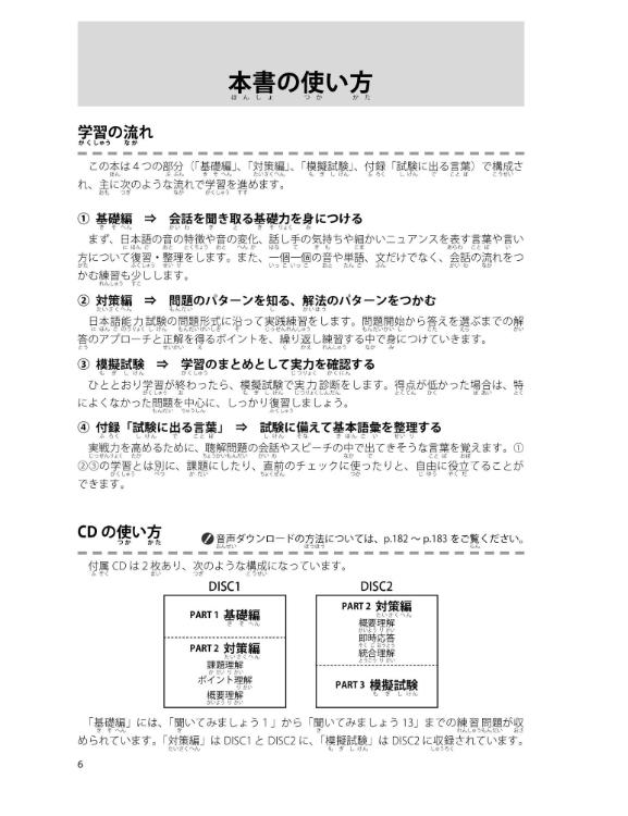 Japanese Language Proficiency Test N2 Listening Compulsory Pattern (JLPT/EJU Reading Comprehension Series) (Japanese Edition)