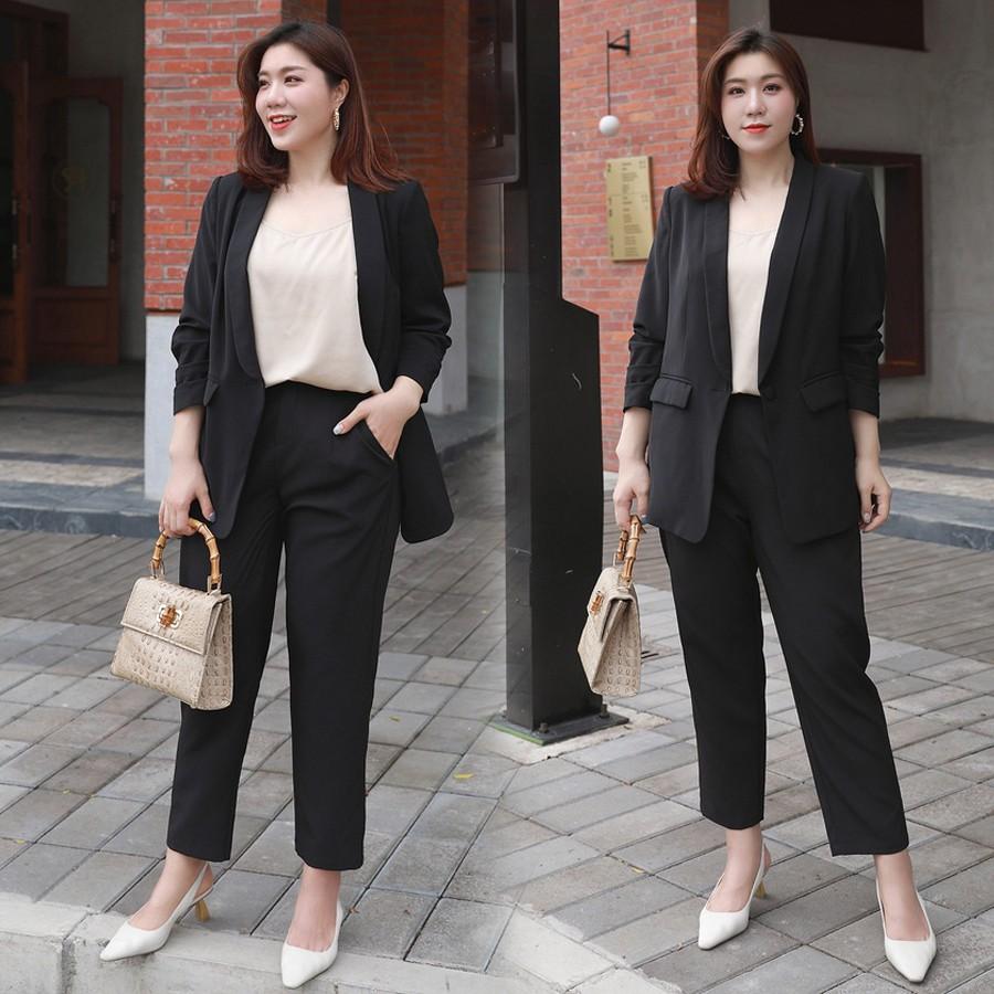 Set blazer dáng dài 3in1 - SETBO004