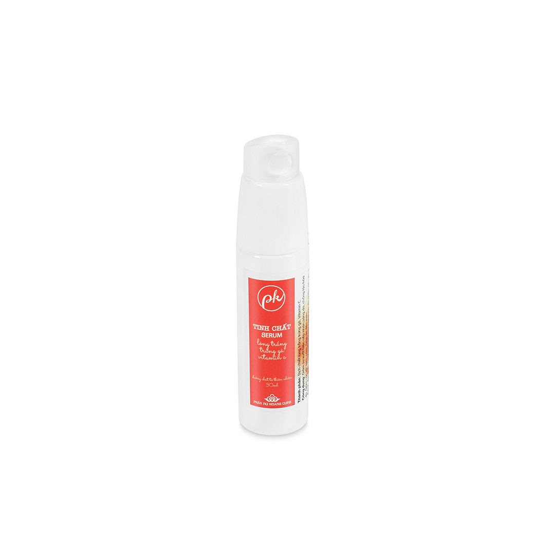 Tinh Chất Serum Vitamin C PK - Bí Quyết Sáng Da, Chống Lão Hóa Da + Tặng Kèm 1 Hộp Bông Tẩy Trang 50 Miếng - Hàng Chính Hãng.