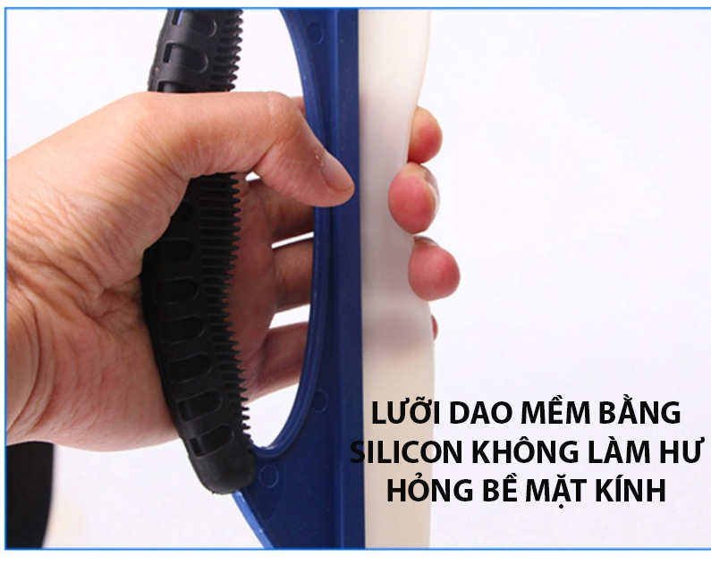 Thanh gạt nước rửa xe hơi oto , lau kính nhà tắm lưỡi silicone siêu dẻo hàng cao cấp GM001