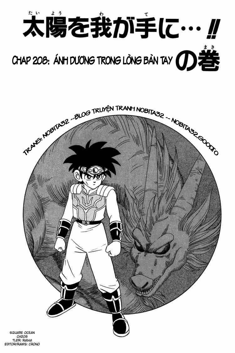 dragon quest - dấu ấn rồng thiêng chapter 208 1