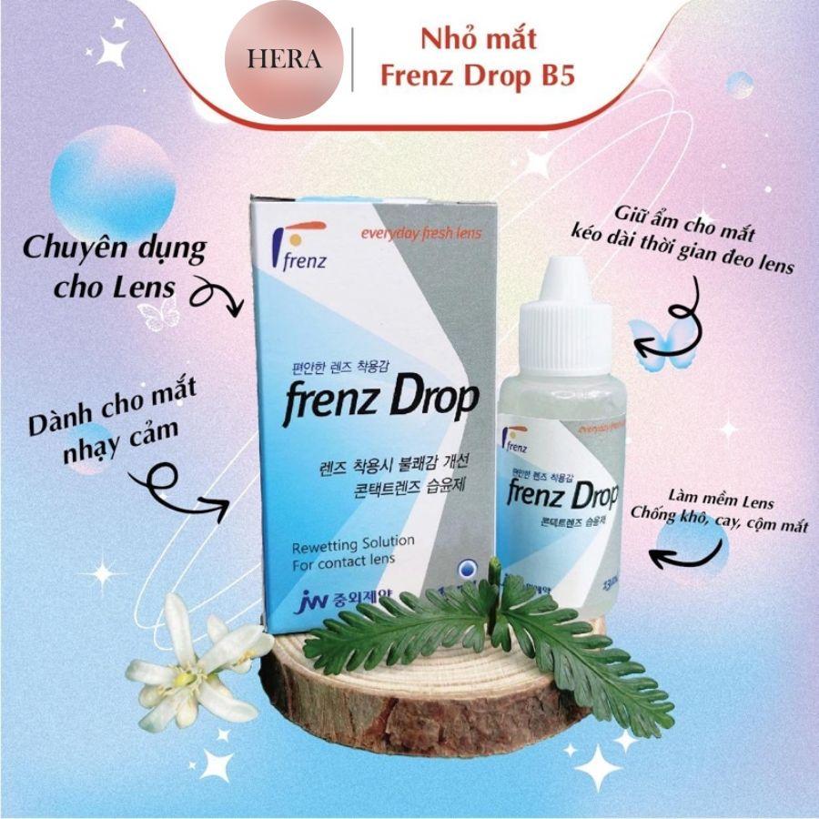 Nước Nhỏ Mắt Lens Frenzpro B5 Nước Mắt Nhân Tạo Dùng Cho Kính Áp Tròng - Hera Lens