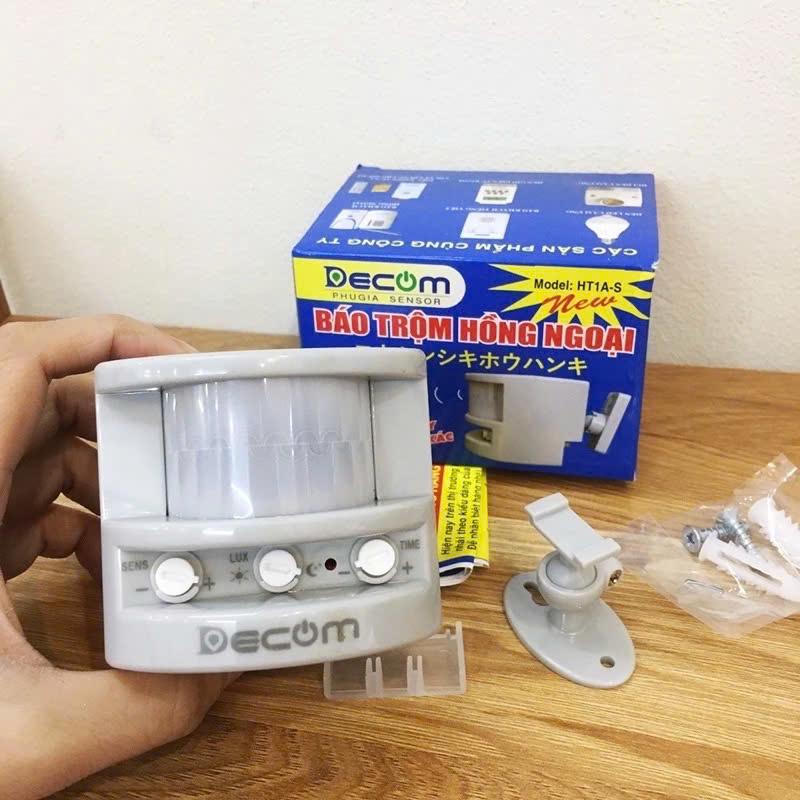 Thiết Bị Chống Trộm Báo Động, Báo Khách Hồng Ngoại HT Vùng Cảm Biến Rộng Siêu Nhạy Độ Chính Xác Cao - Hàng Loại Tốt