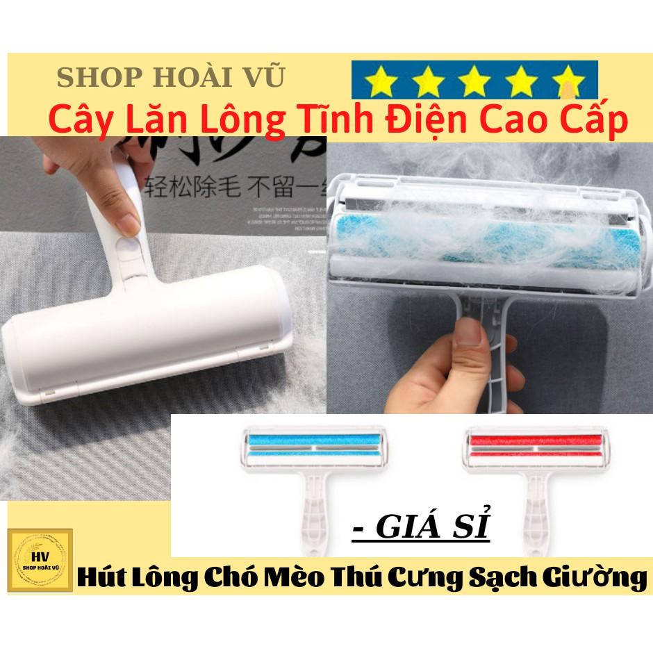 Cây Lăn Lông Tĩnh Điện Cao Cấp Hút Lông Chó Mèo Thú Cưng Sạch Giường Chăn Đệm ,Sofa