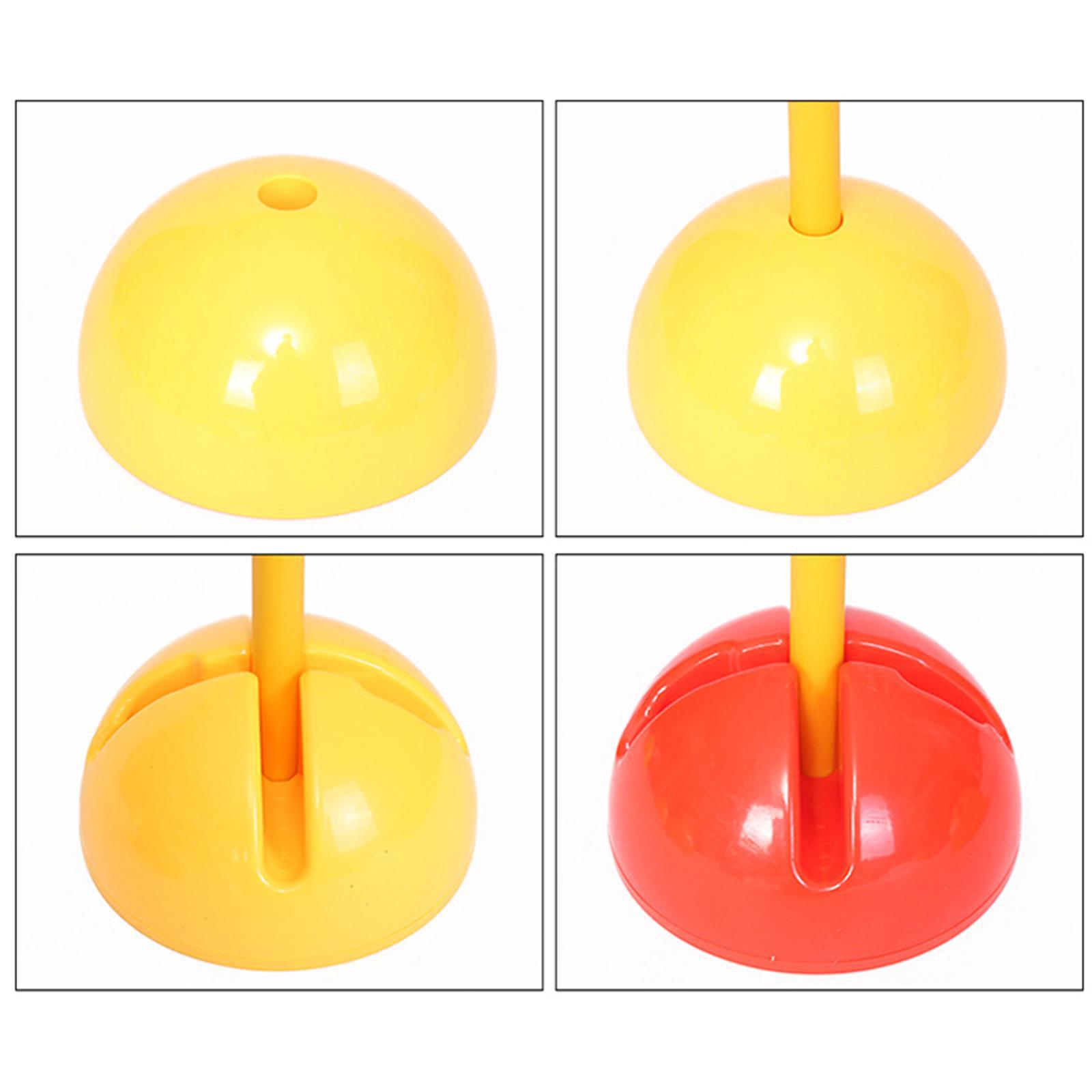 Soccer Training Cones for Outdoor Activity Yellow