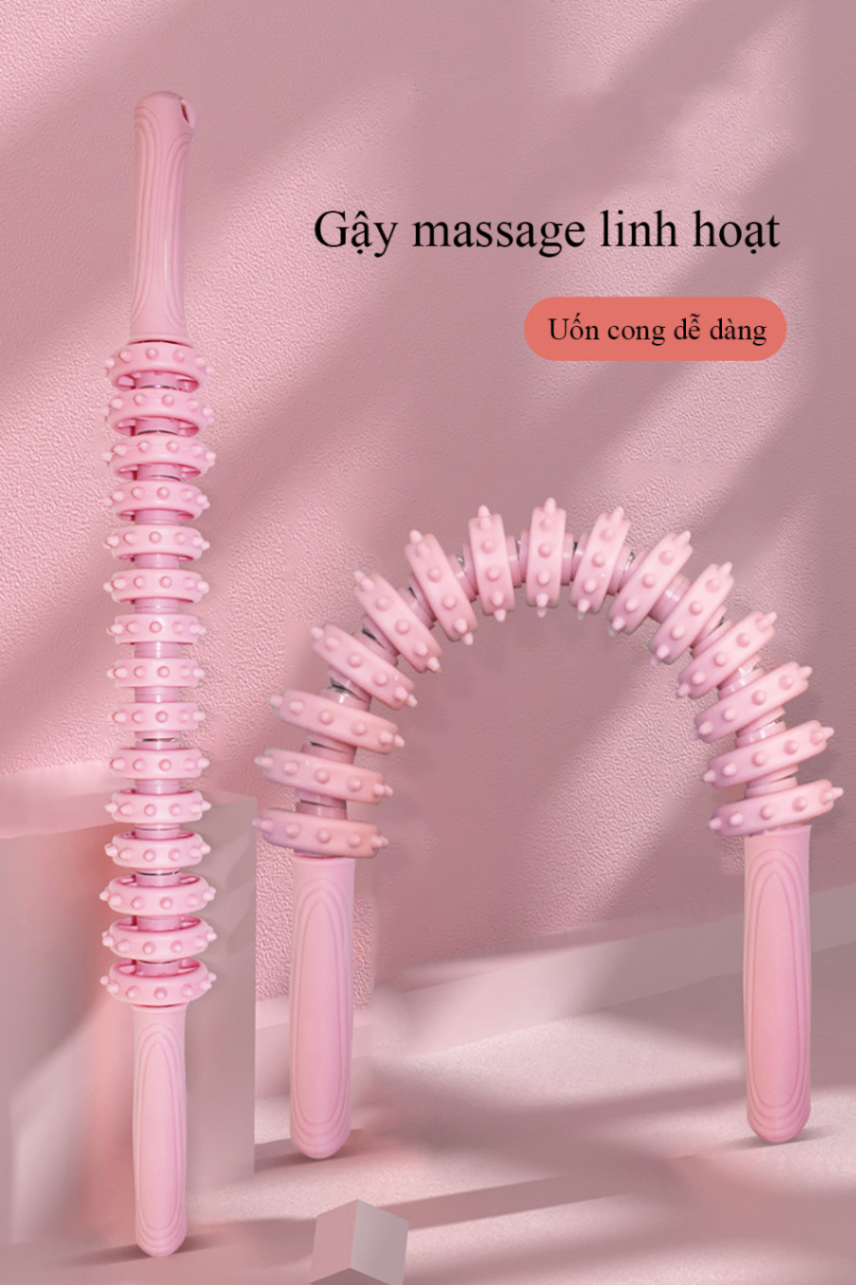 Gậy massage cơ linh hoạt có thể uốn cong New Princess