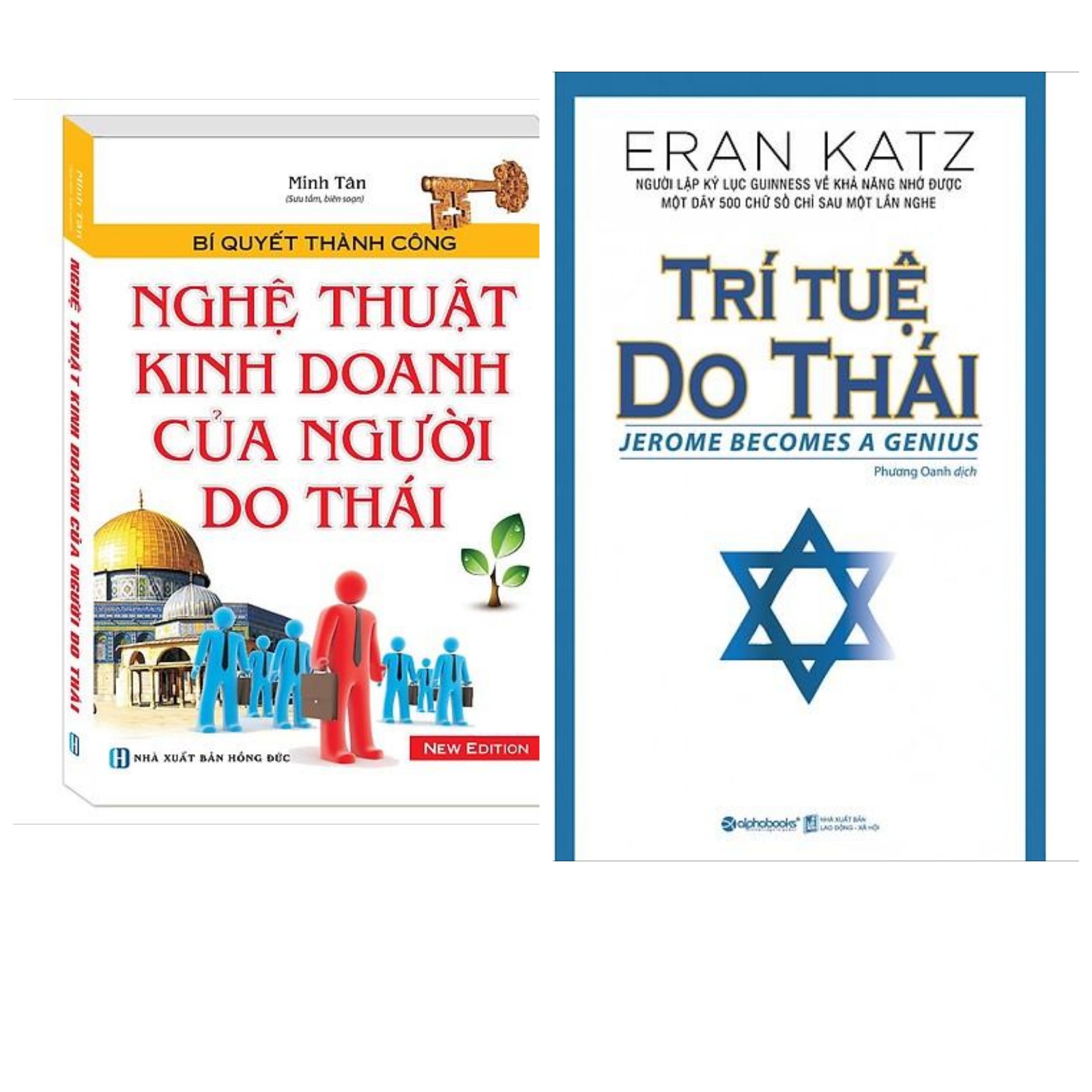 Combo Bài Học Kinh Doanh Hay : Nghệ Thuật Kinh Doanh Của Người Do Thái + Trí Tuệ Do Thái