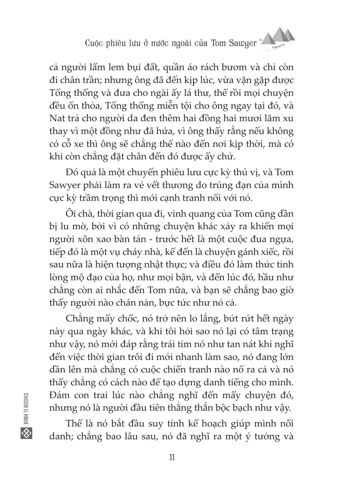 Sách - Cuộc Phiêu Lưu Ở Nước Ngoài Của Tom Sawyer