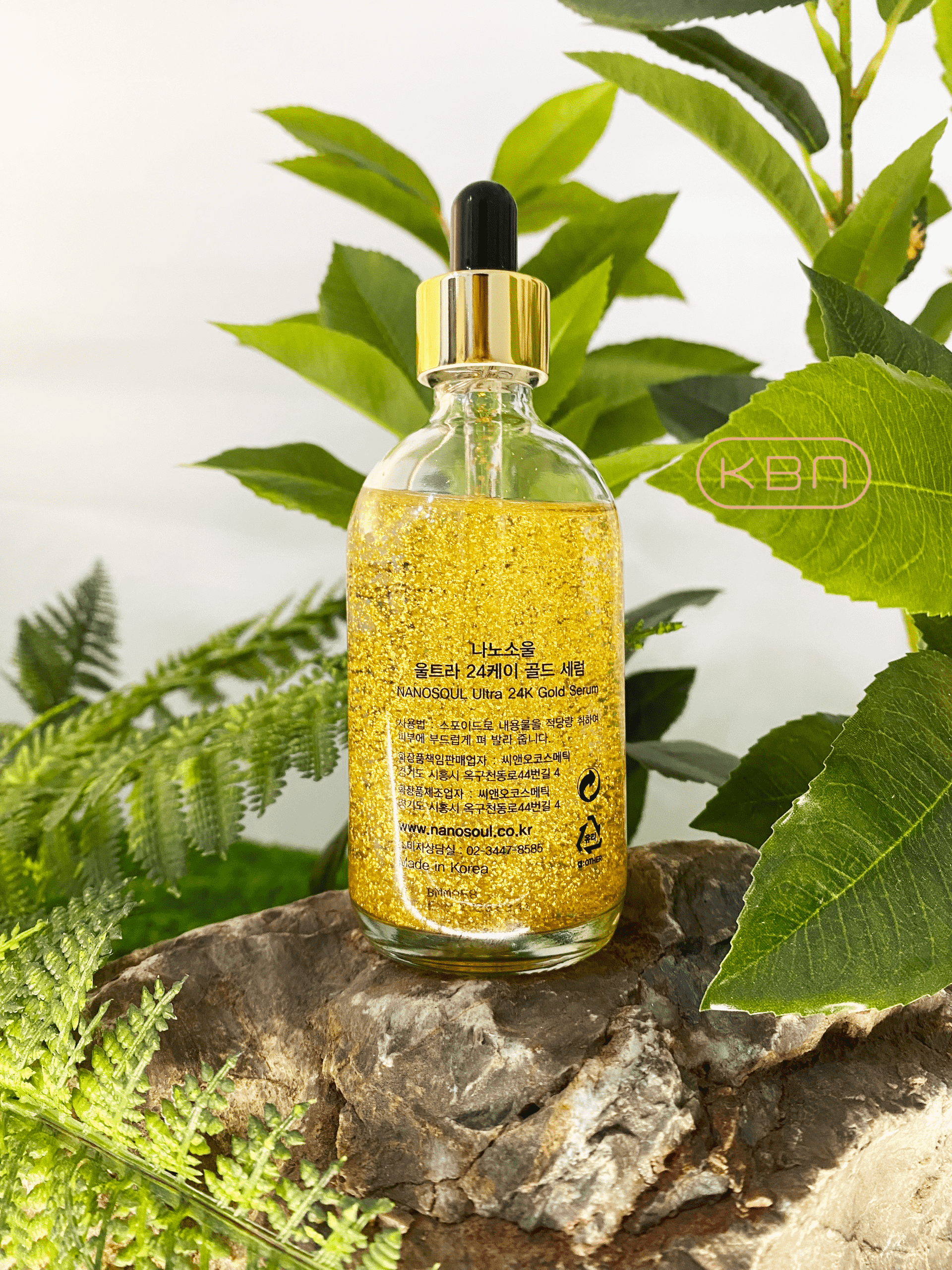 Tinh Chất Vàng 24k Hàn Quốc - Ultra 24k Gold Serum Nanosoul - Chống Lão Hóa, Xóa Nhăn - 105ml