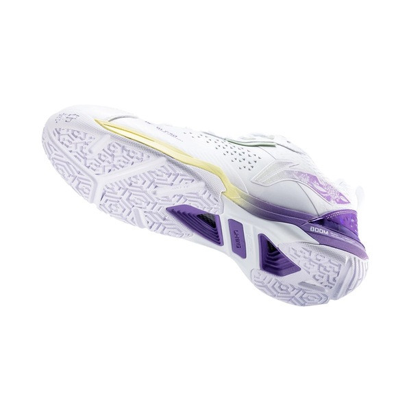 Giày cầu lông lining chính hãng mẫu mới AYAT005-6 màu trắng dành cho nữ - tặng tất thể thao bendu