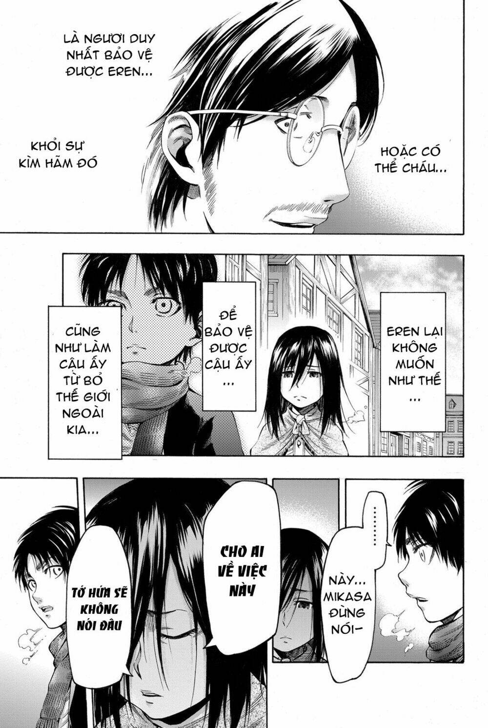 tấn công người khổng lồ: những cô gái mất tích chapter 8 32