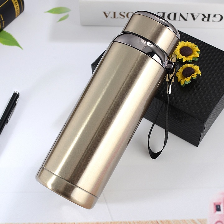 Bình Giữ Nhiệt 1000 ml INOX SUS 316 kiểu dáng thể thao, giữ nóng lạnh tốt, Có Tấm Lọc, Giữ Nhiệt Lên Đến 24 Tiếng