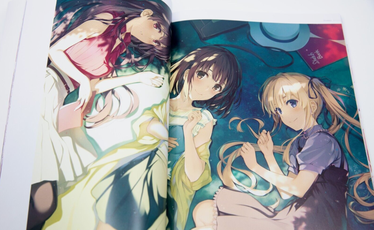 Kurehito Misaki Art Book: Saekano: How To Raise A Boring Girlfriend (Last Volume) Fine. (Japanese Edition)