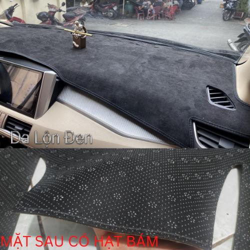 Thảm taplo mitsubishi attrage đời 2016 đến 2023 da cacbon,da vân gỗ, tuyết nhung chống nắng cao cấp mới nhất