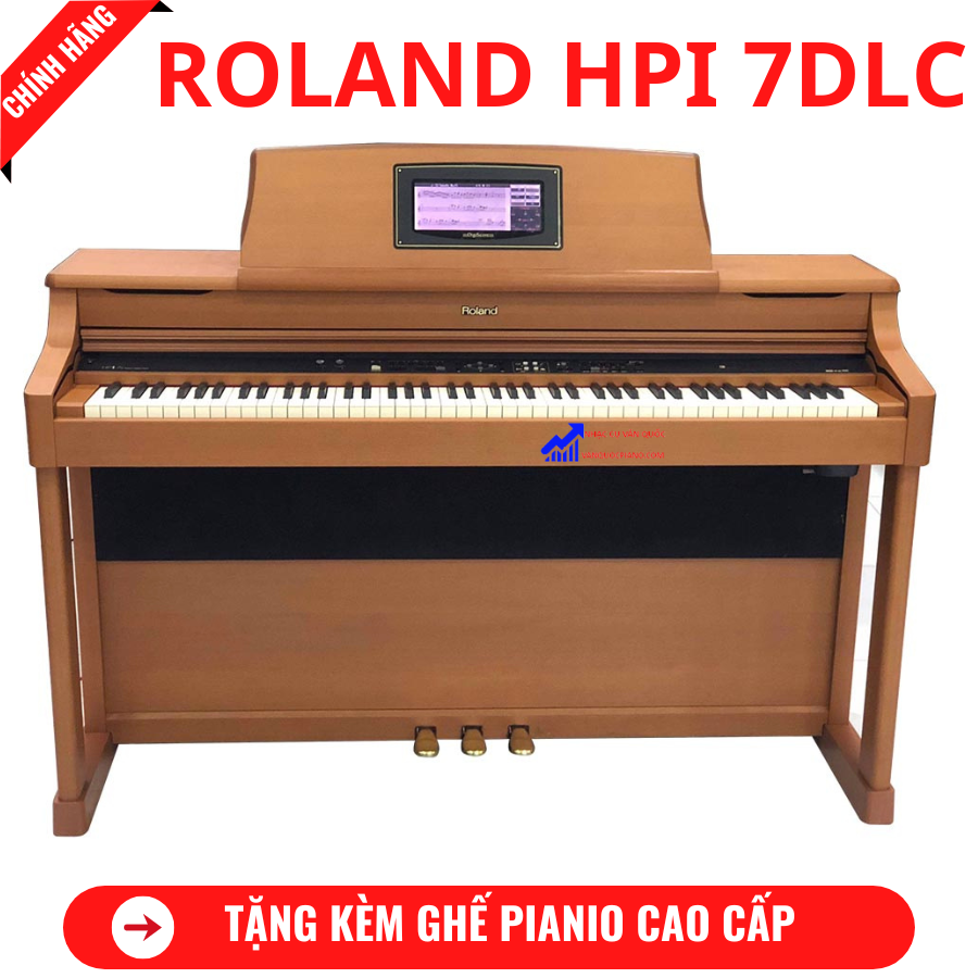 Đàn Piano Điện Roland HPI 7DLC+ Tặng Kèm Ghế Piano + Khăn Phủ Đàn