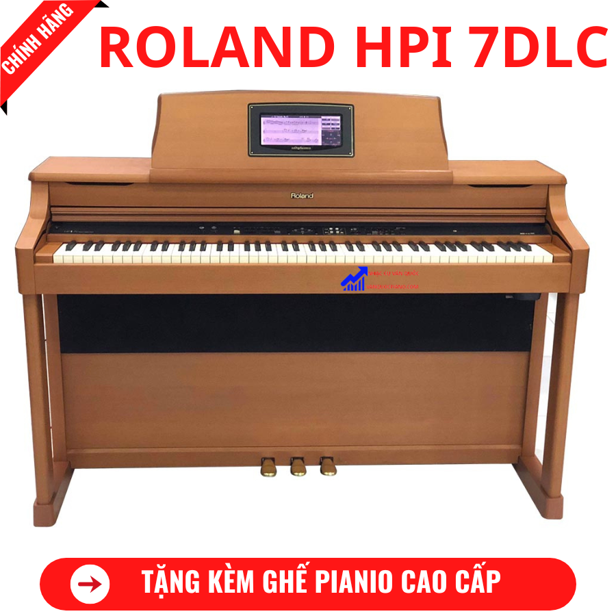 Đàn Piano Điện Roland HPI 7DLC+ Tặng Kèm Ghế Piano  + Khăn Phủ Đàn