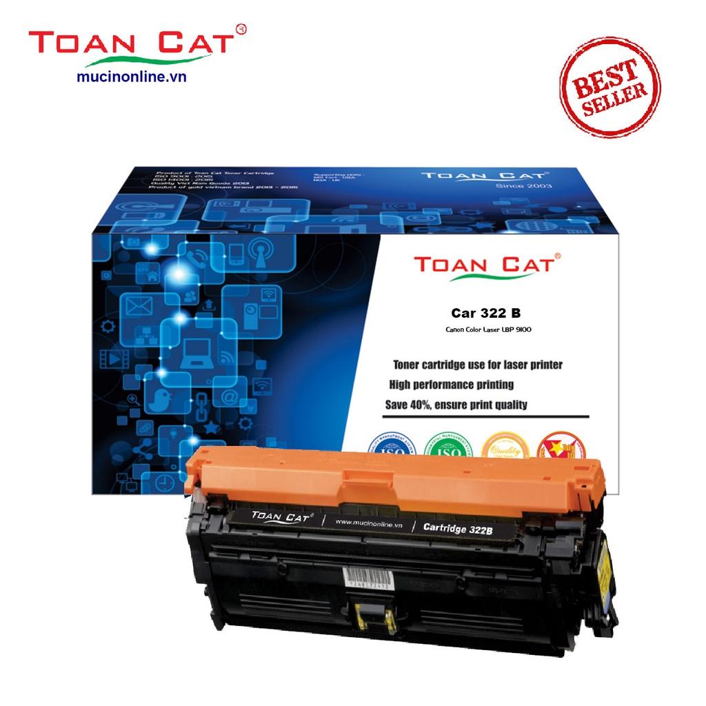 Hộp mực in Toàn Cát Cartridge 322 B/M/Y/C dùng cho máy in màu Canon Color LBP 9100 HÀNG CHÍNH HÃNG