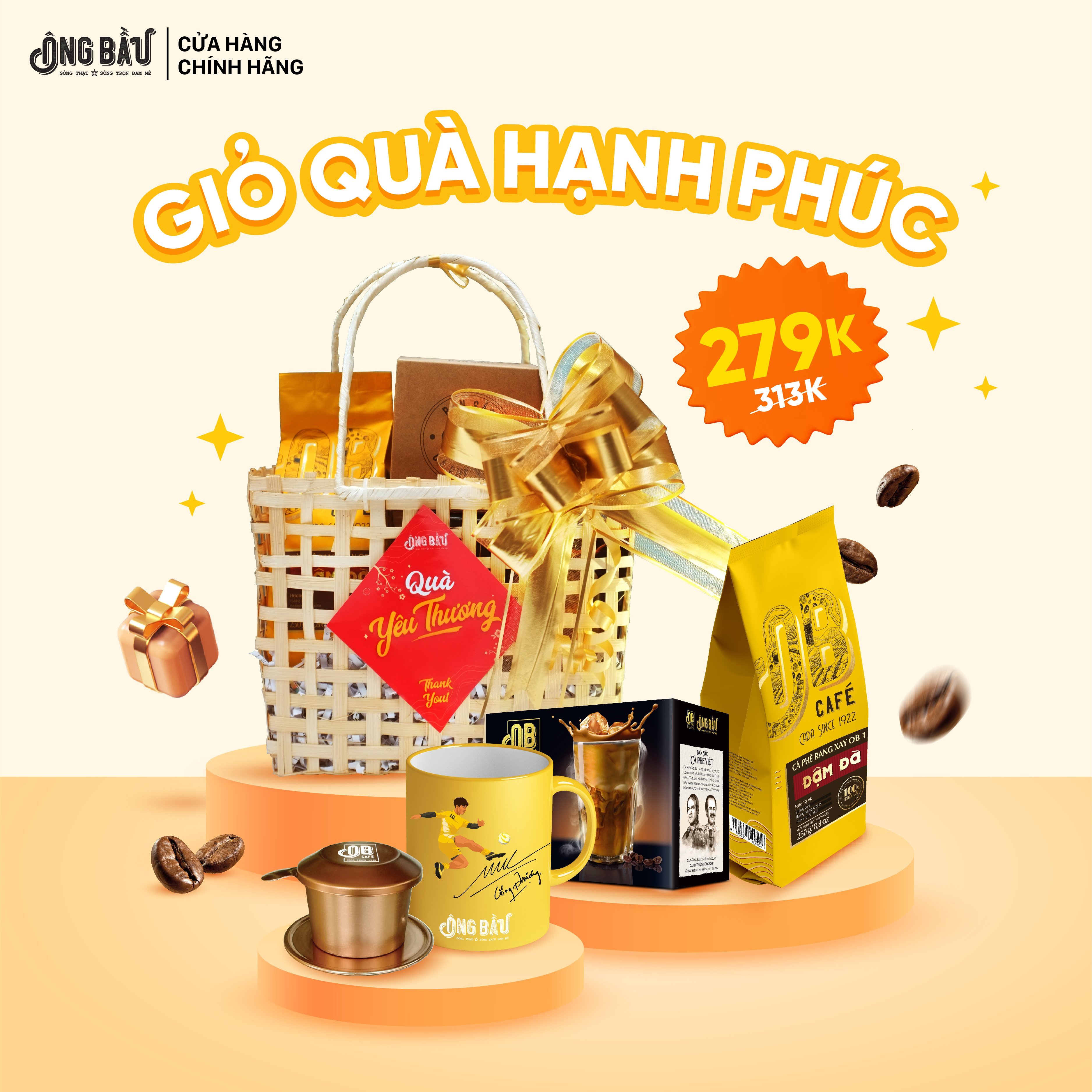 Giỏ Quà Hạnh Phúc