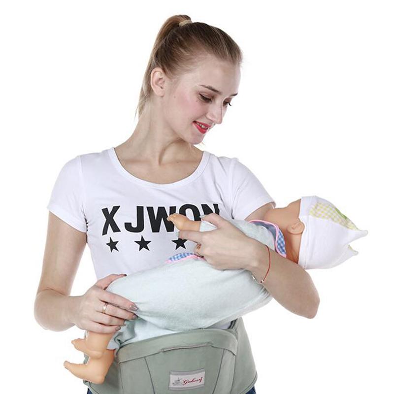 Ergonomic Em Bé Sơ Sinh Kid Cho Bé Hipseat Sling Mặt Trước Kangaroo Quấn Bé Tàu Sân Bay Cho Du Lịch Cho Bé 0-36 tháng