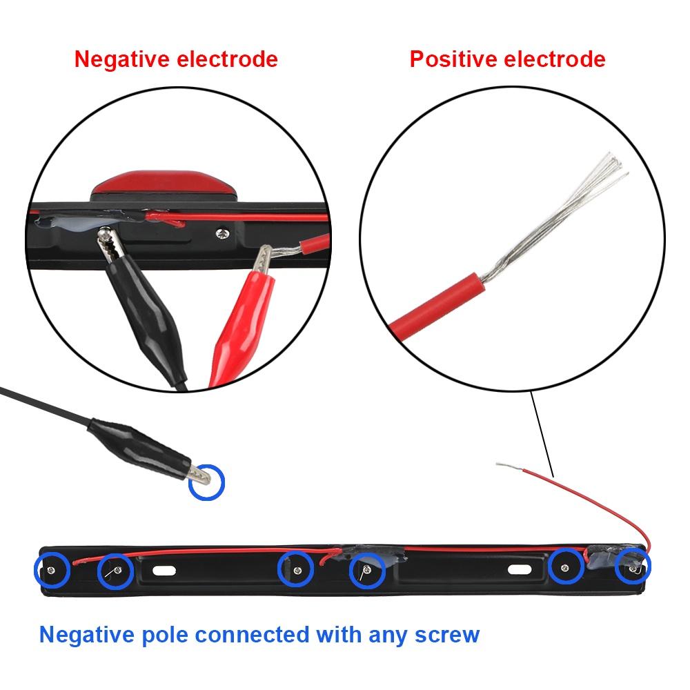 Đèn LED 9 bóng 12V ánh sáng đỏ cho xe tải