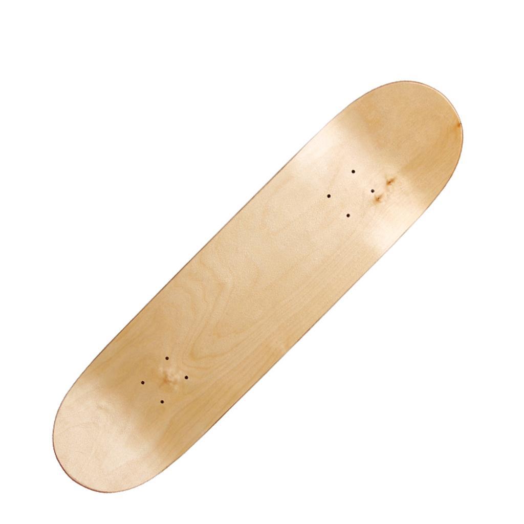 Skateboard   Wood   Skate   Deck   Board   Maple   Blank   Double   Concave